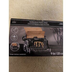 Animated Haunted Type Writer